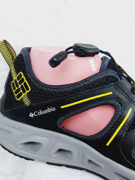 Columbia Men\'s Black Yellow Supervent III Lock-Laces Water Shoes Size US 10.5 main image 5